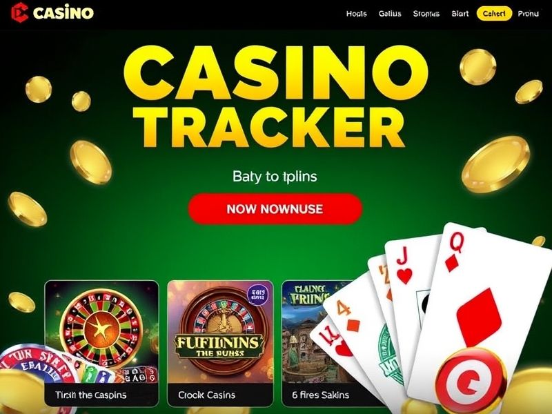 Casino Tracker is your go-to destination for tracking the best online casinos, slots, and real money games.